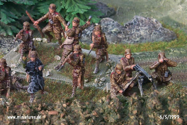 Bulgarische Infanterie, 1:72 Figuren Revell 02504.