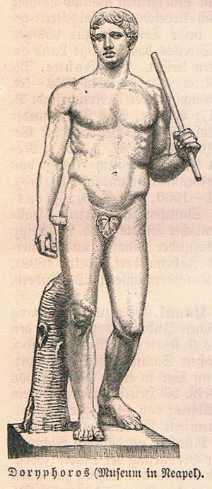 Doryphoros (Museum in Neapel).