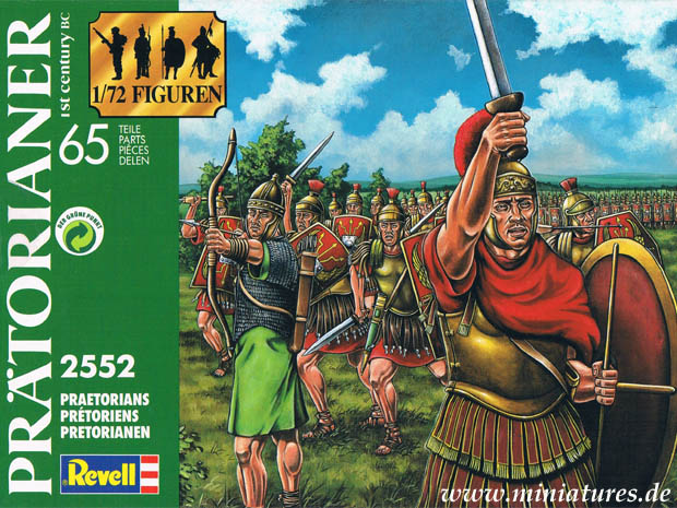 Römische Prätorianer, 1. Jahrhundert v. Chr., 1:72 Revell 02552.