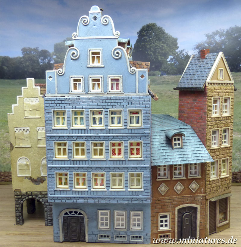 Altstadtblock, H0 Modellbausatz Faller B-924 / 109924.