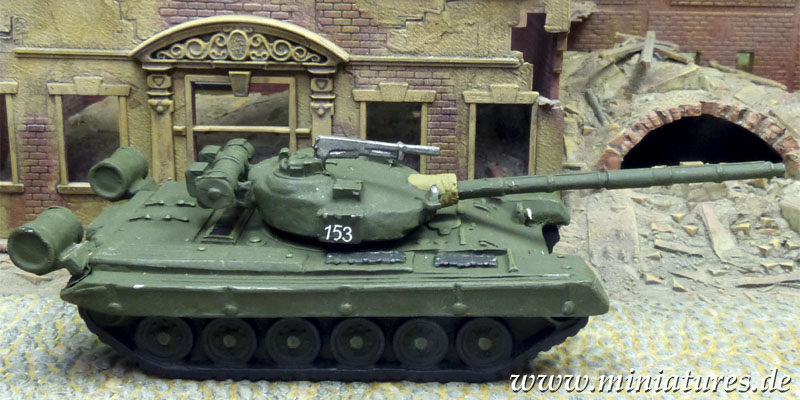 Sowjetischer Kampfpanzer T-72.