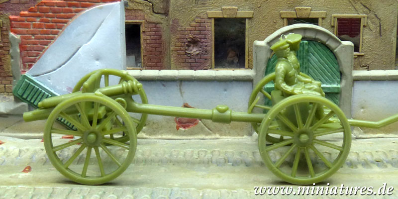 QF 13-pounder Feldkanone und Protze, 1:76 Airfix 01731.