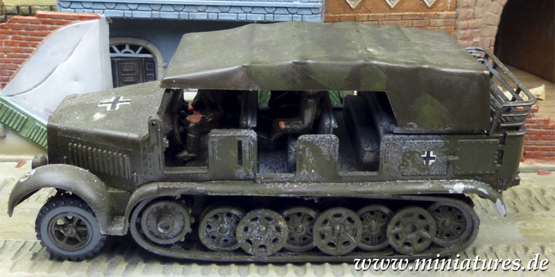 Mittlerer Zugkraftwagen 8 t, Sd.Kfz. 7, 1:76 Airfix 02303.