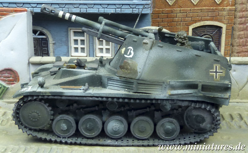 Sd.Kfz. 124, Panzer-Artillerie II, Wespe, 1:72 ESCI 8004.