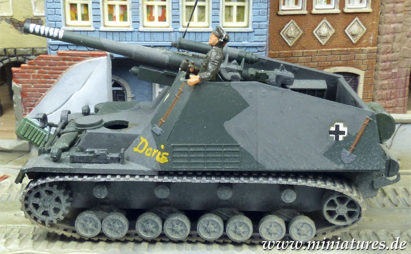 15 cm schwere Panzerhaubitze Hummel, Sd.Kfz. 165, 1:72 ESCI 8013.