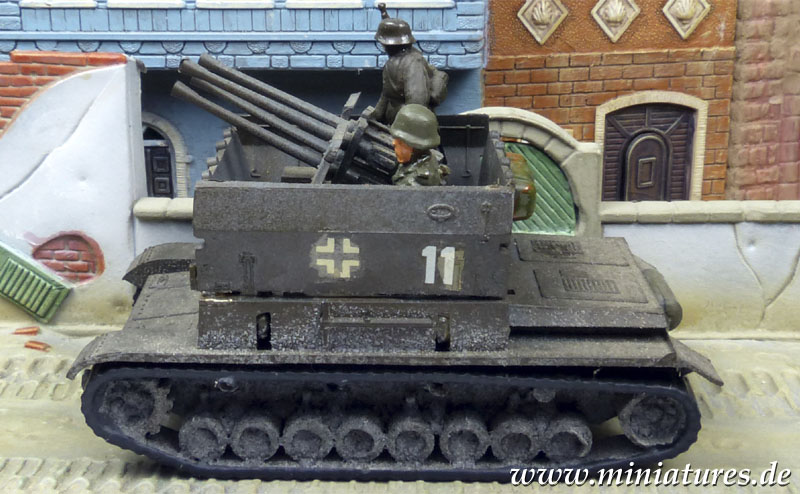 2 cm Flak-Vierling auf Fahrgestell Panzer IV, 1:87 H0 ROCO 111.