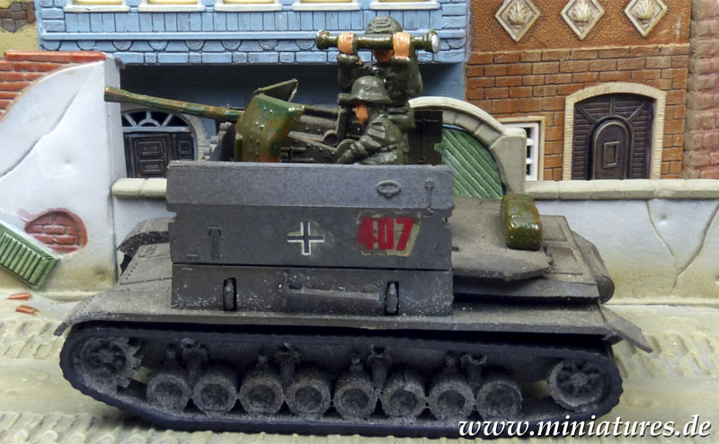 Flakpanzer IV Möbelwagen, 1:87 H0 ROCO 112.