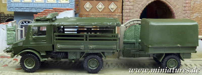 Bundeswehr Lkw 2 t tmil gl, Daimler-Benz Unimog 435, 1:87 H0 ROCO 452.
