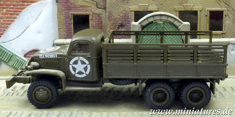 Lkw, 2½-ton, 6×6, GMC Jimmy CCKW-353, 1:87 H0 ROCO 606.