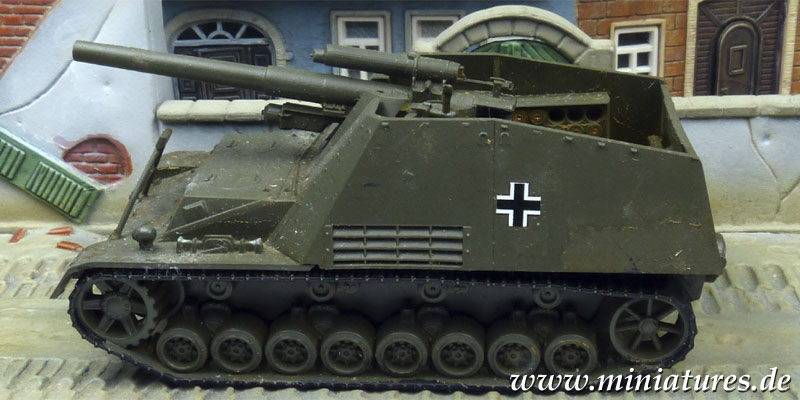 15 cm schwere Panzerhaubitze Hummel, 1:87 H0 ROCO 761.