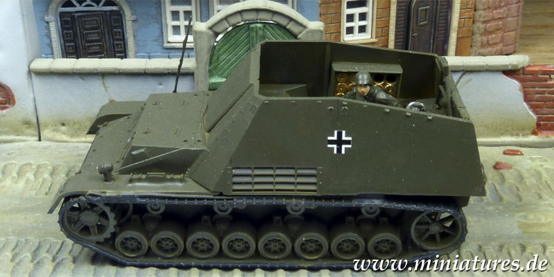 Munitionsträger Hummel, 1:87 H0 ROCO 792.