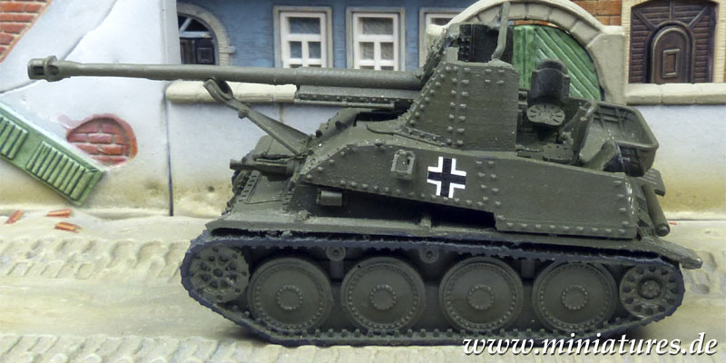 Panzerjäger Marder III, Sd.Kfz. 139, 1:76 Resin.