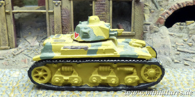 Leichter Panzer Renault R35, 1:87 World Tanks Depot 38.