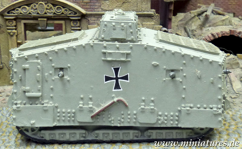 Sturmpanzerwagen A7V, 1:87 World Tanks Depot 46.