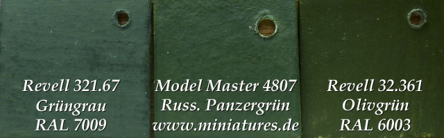 Russisches Panzergrün, Testors Model Master 4807.