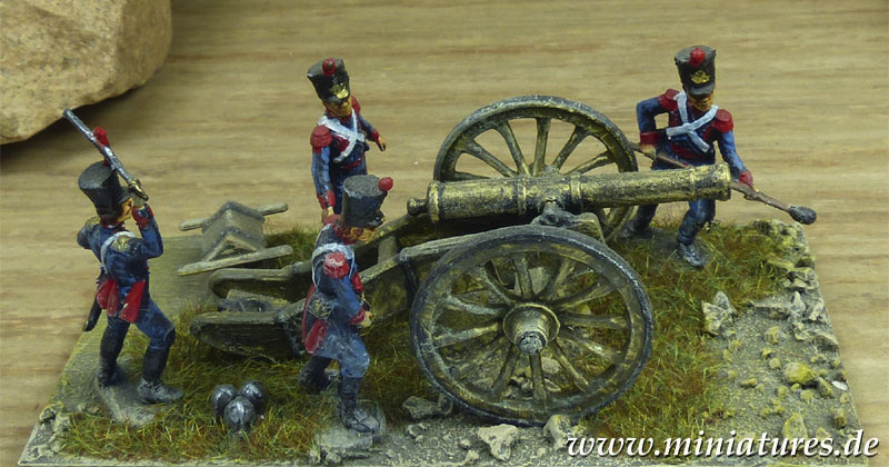 Französische Fußartillerie, 1:72 ESCI P-234.
