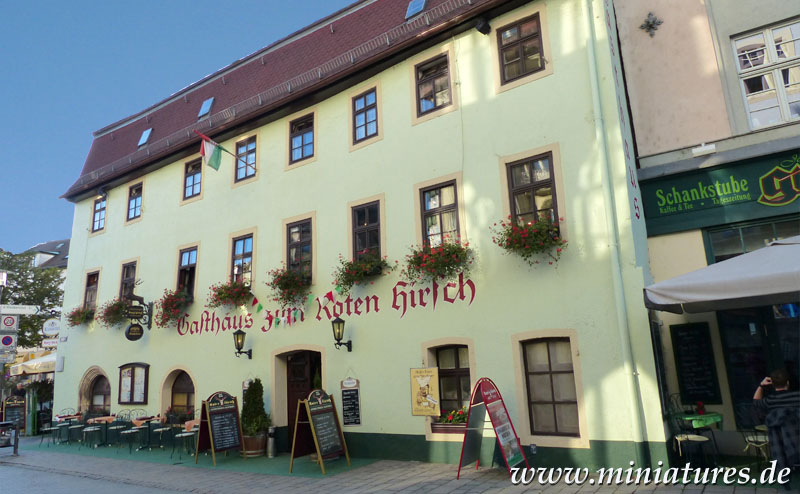 Gasthaus zum Roten Hirsch in Jena.