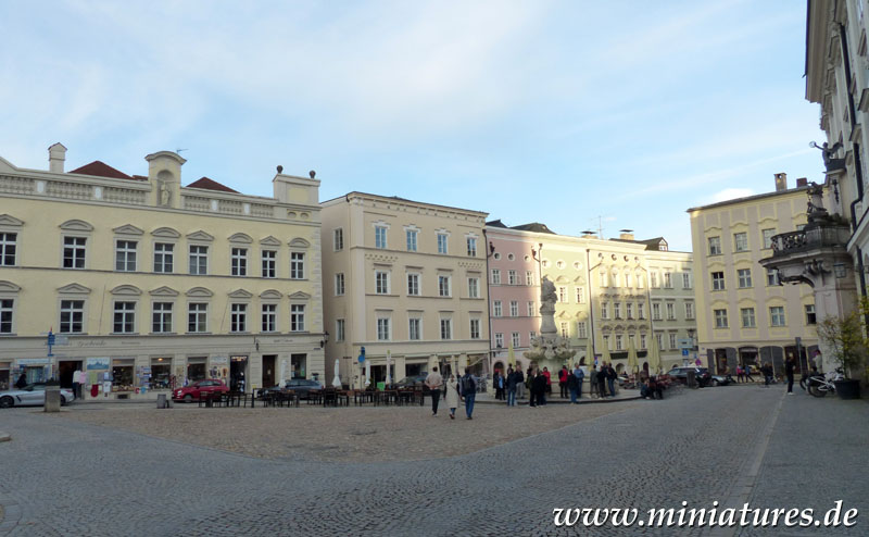 Der Residenzplatz in Passau.