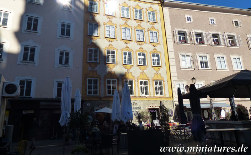 Mozarts Geburtshaus in Salzburg.