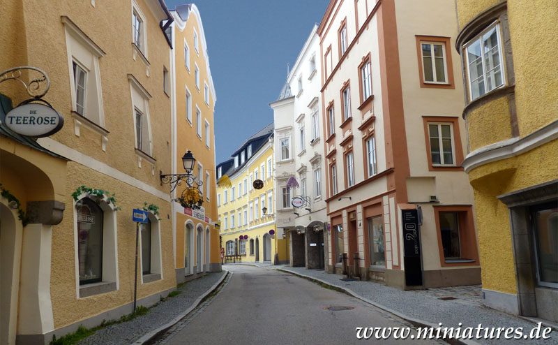 Die Innbruckstraße in Schärding.