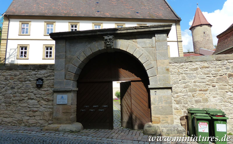 Fürstbischöfliches Amtsmagazin von 1714, Luitpoldstraße 7, in Seßlach.