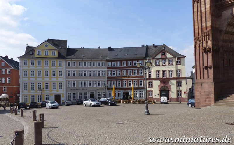 Domplatz in Wetzlar.