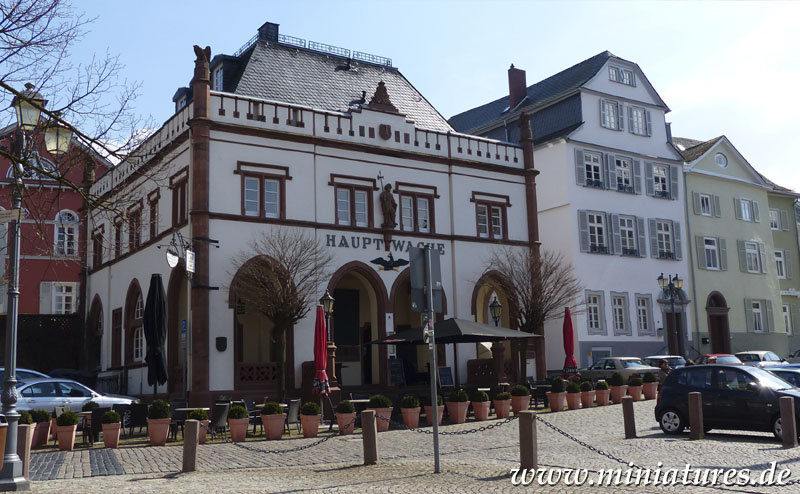 Hauptwache am Domplatz in Wetzlar.
