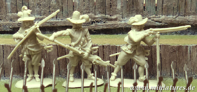 Muskete auf Furkett.