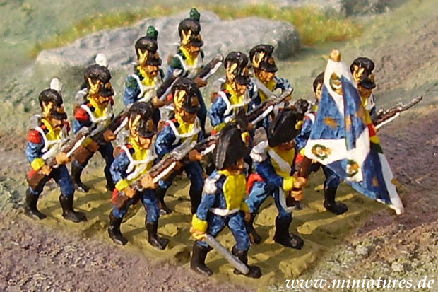 Gefreitenkorporal beim 3. Badischen Infanterie-Regiment von 1809.