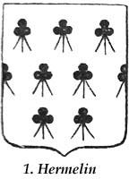 Pelisses, hier Hermelin.