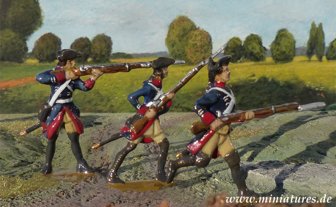 Sergeant Johann Gottfried Seume, Regiment Landgraf Friedrich II.