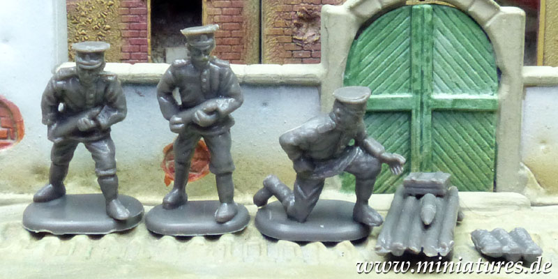 Russische Geschützbedienung, 1. Weltkrieg, 1:72 HäT Industrie 8257.