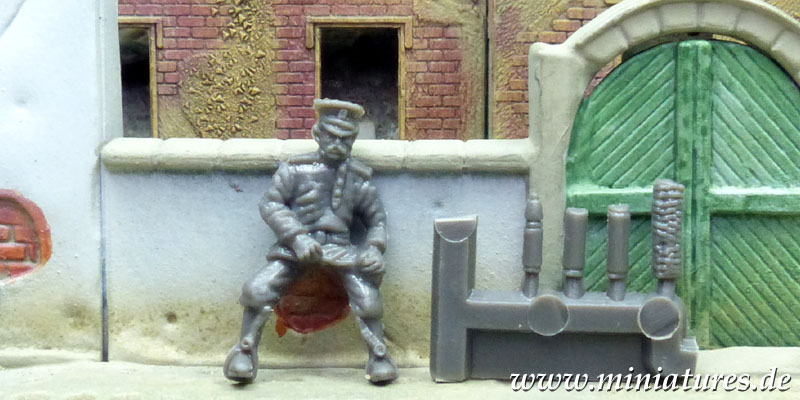 Russische Geschützbedienung, 1. Weltkrieg, 1:72 HäT Industrie 8257.