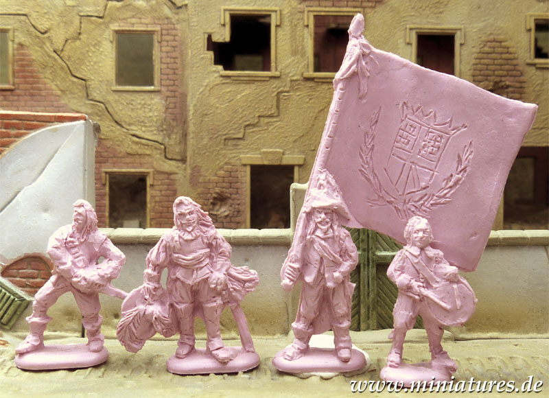 Arkebusiere im Dreißigjährigen Krieg, 1:72 Mars 72027.