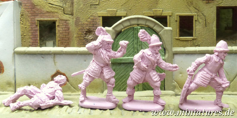 Arkebusiere im Dreißigjährigen Krieg, 1:72 Mars 72027.