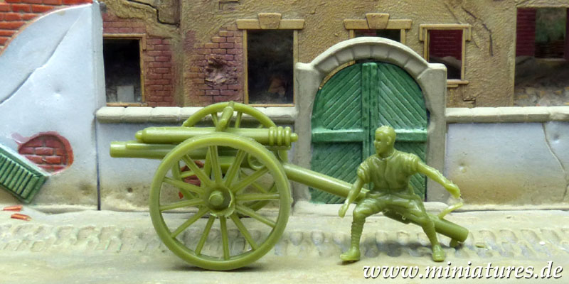Ordnance QF 13-pounder Feldkanone, 1:76 Airfix 01731.