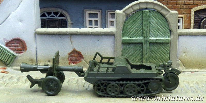 10,5 cm Leichtgeschütz 40/2, 1:100 Roskopf 60.
